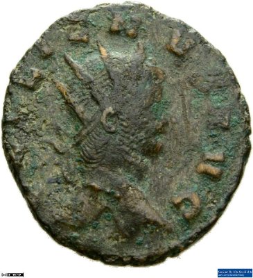 Doppeldenar, Gallienus260-268 n. Chr.Antike HerrscherprägungGallienus (um 213-268 n. Chr.)