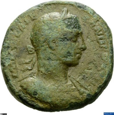 Sesterz, Severus Alexander222-231 n. Chr.Antike HerrscherprägungSeverus Alexander (208-235 n. Chr.)