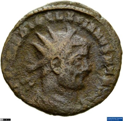Nummusteilstück, Diocletianus297-298 n. Chr.Antike HerrscherprägungDiocletianus (um 245-313 n. Chr.)