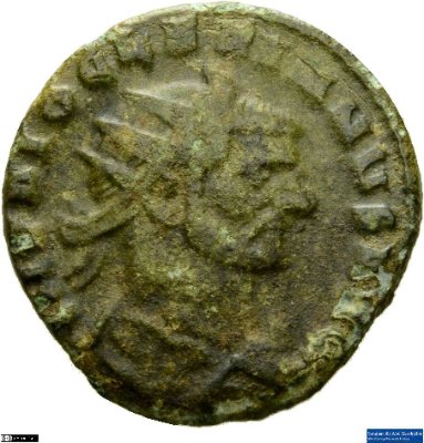 Nummusteilstück, Diocletianus297-298 n. Chr.Antike HerrscherprägungDiocletianus (um 245-313 n. Chr.)