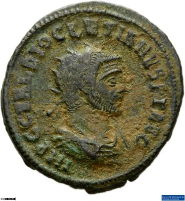 Doppeldenar, Diocletianus285 n. Chr.Antike HerrscherprägungDiocletianus (um 245-313 n. Chr.)