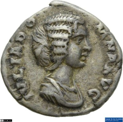 Denar (ANT), Julia Domna193-196 n. Chr.Antike HerrscherprägungSeptimius Severus (146-211 n. Chr.)