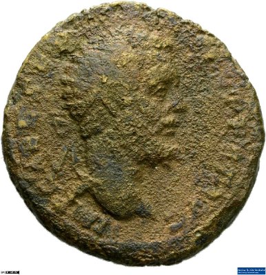 Dupondius, Septimius Severus193-194 n. Chr.Antike HerrscherprägungSeptimius Severus (146-211 n. Chr.)
