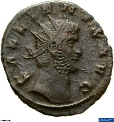 Doppeldenar, Gallienus260-268 n. Chr.Antike HerrscherprägungGallienus (um 213-268 n. Chr.)