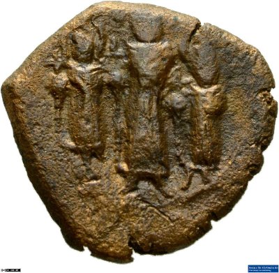 40 Nummi (Follis), Byzanz: Heraclius I.625-626 n. Chr.Kaisertum (MA/NZ)Heraclius I. (610-641)