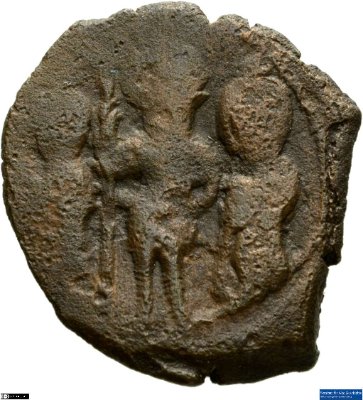 40 Nummi (Follis), Byzanz: Heraclius I.639-640 n. Chr.Kaisertum (MA/NZ)Heraclius I. (610-641)