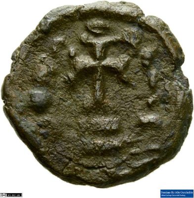 6 Nummi, Byzanz: Heraclius I.613-618 n. Chr.Kaisertum (MA/NZ)Heraclius I. (610-641)