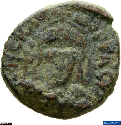 20 Nummi, Byzanz: Heraclius I.610-641 n. Chr.Kaisertum (MA/NZ)Heraclius I. (610-641)