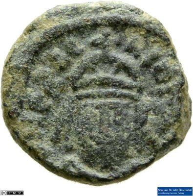 10 Nummi, Byzanz: Heraclius I.610-641 n. Chr.Kaisertum (MA/NZ)Heraclius I. (610-641)