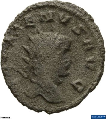 Doppeldenar, Gallienus260-268 n. Chr.Antike HerrscherprägungGallienus (um 213-268 n. Chr.)