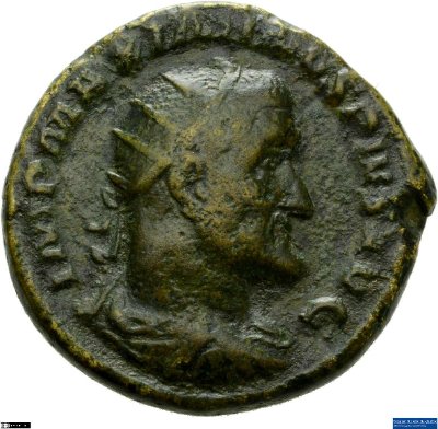 Dupondius, Maximinus Thrax235-238 n. Chr.Antike HerrscherprägungMaximinus Thrax (um 172-238 n. Chr.)