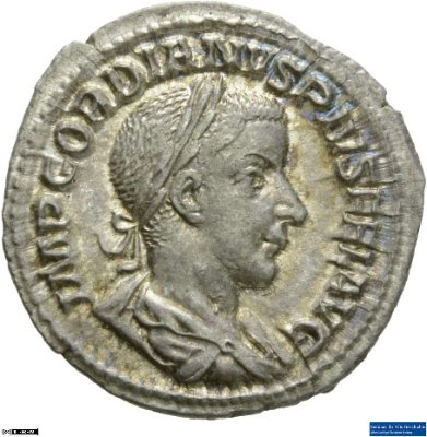 Denar (ANT), Gordianus III.241 n. Chr.Antike HerrscherprägungGordianus III. (um 225-244 n. Chr.)