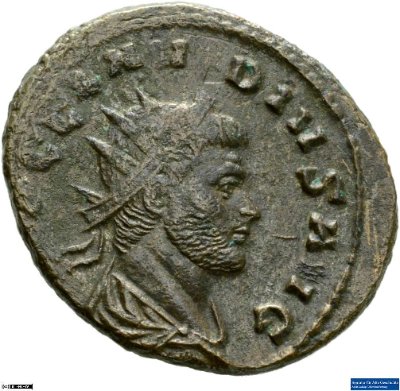 Doppeldenar, Claudius Gothicus268-270 n. Chr.Antike HerrscherprägungClaudius Gothicus (um 214-270 n. Chr.)