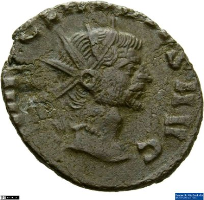 Doppeldenar, Claudius Gothicus268-270 n. Chr.Antike HerrscherprägungClaudius Gothicus (um 214-270 n. Chr.)