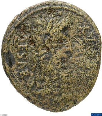 As, Augustus12-nach 10 v. Chr.Antike HerrscherprägungGaius Iulius Caesar (Octavianus), seit 27 v. Chr. Augustus (63 v.-14 n. Chr.)
