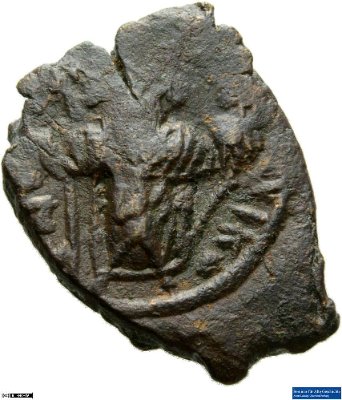 40 Nummi (Follis), Byzanz: Constans II.ca. 651-656 n. Chr.Kaisertum (MA/NZ)Constans II. (641-668) (07.11.630 - 15.09.668)