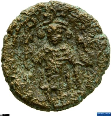12 Nummi, Byzanz: Constans II.ca. 641-646 n. Chr.Kaisertum (MA/NZ)Constans II. (641-668) (07.11.630 - 15.09.668)