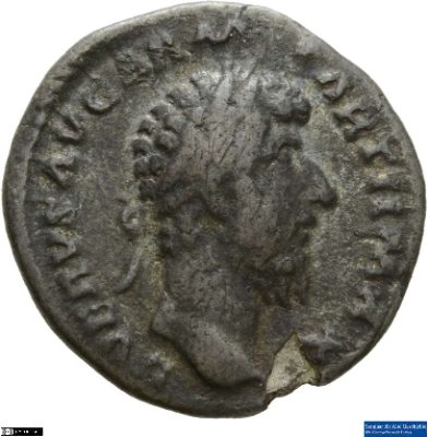 Denar (ANT), Lucius Verus165 n. Chr.Antike HerrscherprägungLucius Verus (130-169 n. Chr.)