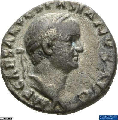 Denar (ANT), Vespasianus70 n. Chr.Antike HerrscherprägungVespasianus (9-79 n. Chr.)