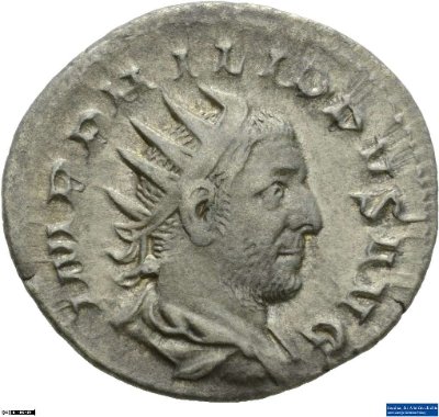 Doppeldenar, Philippus I.248 n. Chr.Antike HerrscherprägungPhilippus I. (um 204-249 n. Chr.)