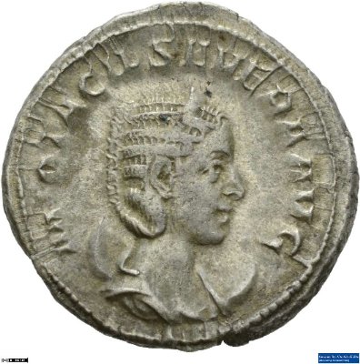 Doppeldenar, Otacilia Severa246-248 n. Chr.Antike HerrscherprägungPhilippus I. (um 204-249 n. Chr.)