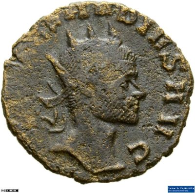 Doppeldenar, Claudius Gothicus268-270 n. Chr.Antike HerrscherprägungClaudius Gothicus (um 214-270 n. Chr.)