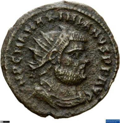 Nummusteilstück, Maximianus Herculius295-299 n. Chr.Antike HerrscherprägungMaximianus Herculius (um 250-310 n. Chr.)