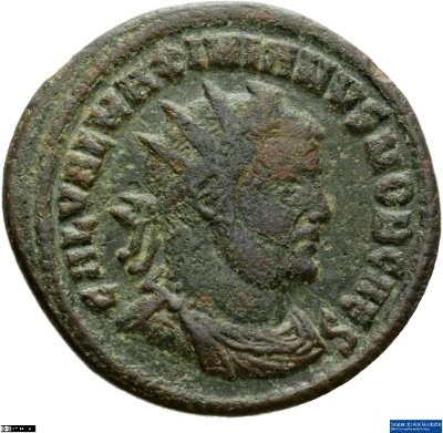 Nummusteilstück, Galerius Maximianus295-299 n. Chr.Antike HerrscherprägungDiocletianus (um 245-313 n. Chr.)