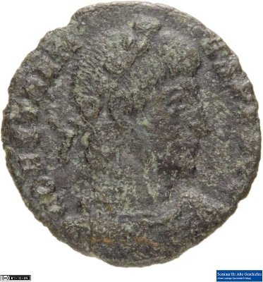 Nummus, Constantius II.340 n. Chr.Antike HerrscherprägungConstantius II. (317-361 n. Chr.)