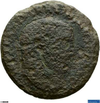 Nummus, Maximinus Daia310-311 n. Chr.Antike HerrscherprägungMaximinus Daia