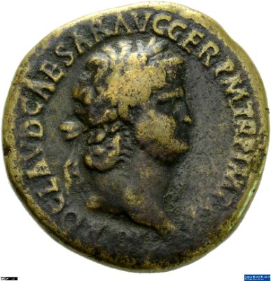Dupondius, Nero64-68 n. Chr.Antike HerrscherprägungNero (37-68 n. Chr.)