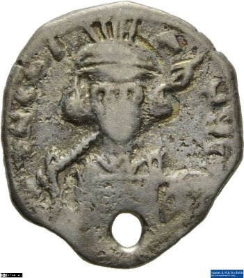 Hexagramm, Byzanz: Constantinus IV.674-681 n. Chr.Kaisertum (MA/NZ)Constantinus IV. (668-685)