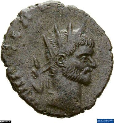 Doppeldenar, Claudius Gothicus268-270 n. Chr.Antike HerrscherprägungClaudius Gothicus (um 214-270 n. Chr.)
