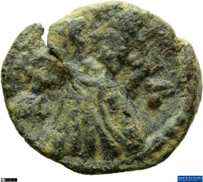 40 Nummi (Follis), Byzanz: Constantinus IV.668-673 n. Chr.Kaisertum (MA/NZ)Constantinus IV. (668-685)