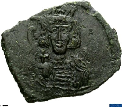 40 Nummi (Follis), Byzanz: Constantinus IV.668-674 n. Chr.Kaisertum (MA/NZ)Constantinus IV. (668-685)
