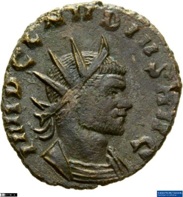 Doppeldenar, Claudius Gothicus268-270 n. Chr.Antike HerrscherprägungClaudius Gothicus (um 214-270 n. Chr.)