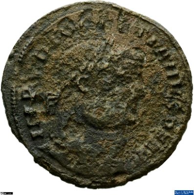 Nummus, Diocletianus301 n. Chr.Antike HerrscherprägungDiocletianus (um 245-313 n. Chr.)