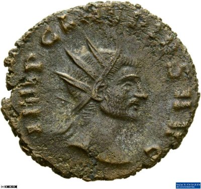 Doppeldenar, Claudius Gothicus268-270 n. Chr.Antike HerrscherprägungClaudius Gothicus (um 214-270 n. Chr.)