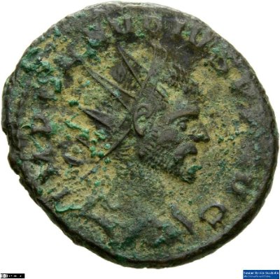Doppeldenar, Claudius Gothicus268-270 n. Chr.Antike HerrscherprägungClaudius Gothicus (um 214-270 n. Chr.)