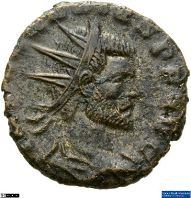 Doppeldenar, Claudius Gothicus268-270 n. Chr.Antike HerrscherprägungClaudius Gothicus (um 214-270 n. Chr.)