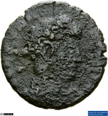 Nummus, Constantius II.347-348 n. Chr.Antike HerrscherprägungConstantius II. (317-361 n. Chr.)