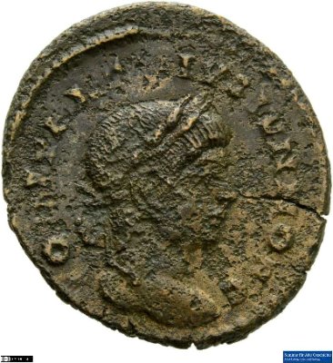 Nummus, Constantinus II.323-324 n. Chr.Antike HerrscherprägungConstantinus I. (um 270/288-337 n. Chr.)