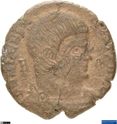 Aes 2, Magnentius350-353 n. Chr.Antike HerrscherprägungMagnentius (um 301-353 n. Chr.)
