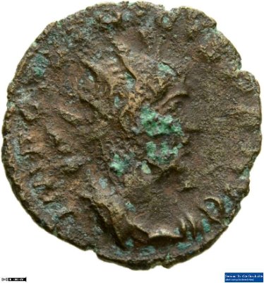 Doppeldenar, Tetricus I.271-274 n. Chr.Antike HerrscherprägungTetricus I.
