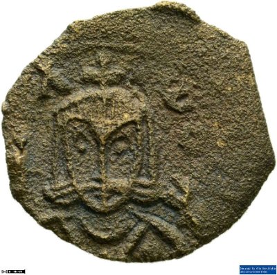40 Nummi (Follis), Byzanz: Leo V. und Constantinus813-820 n. Chr.Kaisertum (MA/NZ)Leo V. (813-820)