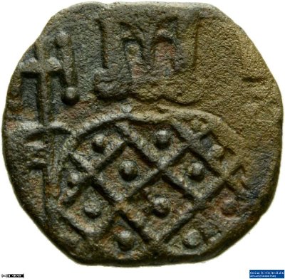 40 Nummi (Follis), Byzanz: Leo V. und Constantinus813-820 n. Chr.Kaisertum (MA/NZ)Leo V. (813-820)
