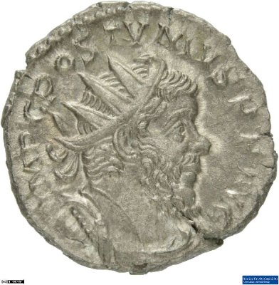 Doppeldenar, Postumus260-269 n. Chr.Antike HerrscherprägungPostumus