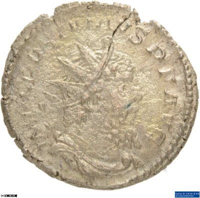Doppeldenar, Postumus260-269 n. Chr.Antike HerrscherprägungPostumus