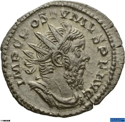 Doppeldenar, Postumus260-269 n. Chr.Antike HerrscherprägungPostumus