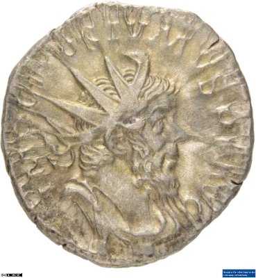 Doppeldenar, Postumus260-269 n. Chr.Antike HerrscherprägungPostumus
